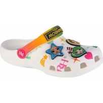 Crocs Klapki Classic Rainbow High Kids Clog 208117-90H białe r. 29/30 | 208117-90H | 196265195978