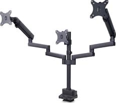 StarTech.com tischhalterung, 3x 27 in e, VESA 75x75/100x100 - Befestigungskit - einstellbarer Arm - für 3 LCD-Anzeigen | 3MP2AG-MONITOR-ARM | 0065030902038