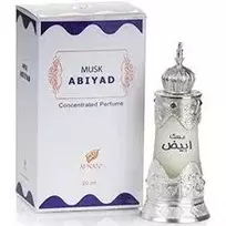 Afnan Musk Abiyad perfumed oil, 20ml