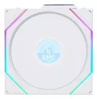 Lian Li UNI FAN TL Wireless LCD Fan, ARGB, PWM - 120 mm, white