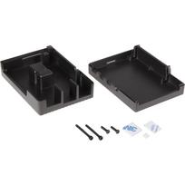 Aluminiumgehäuse für Raspberry Pi 4 B (schwarz (matt))