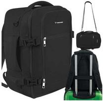 Trizand juodas 40x25x20cm hiking backpack