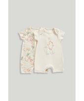 MOTHERCARE šliaužtinukas trumpomis rankovėmis 2 vnt., LL855 80