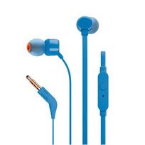 JBL T110 blue 3.5mm jack wired earphones