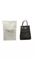 Versace  Versace, Versace, Textile Bag, Hand Tote, Black, For Women