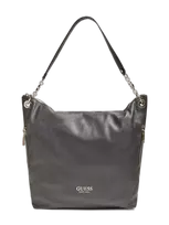 GUESS G Chain, Textile Bag, Black, For Women