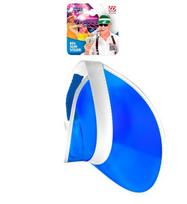 80s BLUE SUN VISOR
