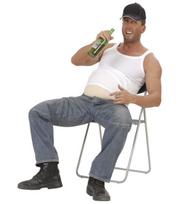 BELLY STUFFER for Santa Claus, fat look, pregnant look, beer belly