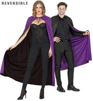 Apsiaustas, Dvipusis, Widmann, juodas ir violetinis, 130 cm