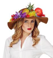 Felt "BROWN FLOPPY HAT" suitable for customization with various decorations