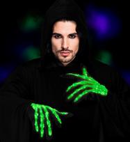 GLOW IN THE DARK 3D SKELETON GLOVES