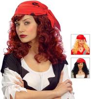 Perukas, Piratė, Widmann, su skarele, 3 spalvos, maišelyje
