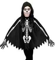 SKELETON (hooded poncho)