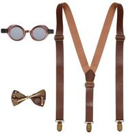 STEAMPUNK (braces, bow tie, goggles)