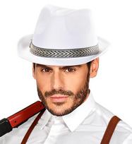 Skrybėlė, Panama, fedora, Widmann, balta