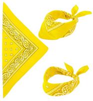 Bandana, Vienspalvis, Widmann, geltona, 55x55 cm, medvilnė