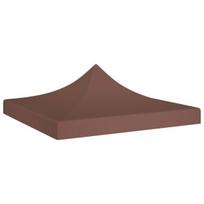 vidaXL Proginės palapinės stogas, rudos spalvos, 2x2m, 270 g/m²