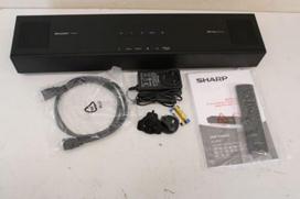 SALE OUT. | Sharp | 2.0.2 Compact Dolby Atmos Soundbar | HT-SB700 | 140 W | DEMO | Bluetooth | Black | Wireless connection HT-SB700SO | 2000001383346