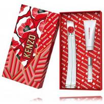 Kenzo Flower by Kenzo Poppy Bouquet rinkinys moterims (100 ml. EDP + 10 ml. EDP + 75 ml. kūno losjonas) - Rinkinys
