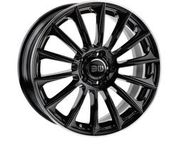 Ratlankis 19 5 112.0 48 66.5 9.5 ELITE WHEELS EW02-WILDBEAUTY (MAX LOAD:760KG) SPHERIC Black lip polished Elite coating