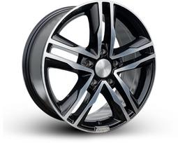 Ratlankis 17 5 120.0 50 65.1 7.5 BK424 (Max Load 1250 kg) Glossy Black polished