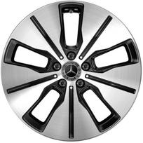 Ratlankis 19 5 112.0 32 66.6 7.5 OE Original Mercedes-Benz EQC A29340112007x23 Gloss black Front Polished