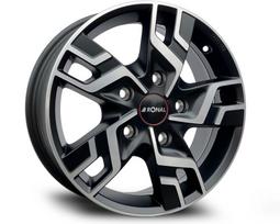 Ratlankis 16 5 130.0 66 89.1 6.5 Ronal R64 64R6655.155/022 (Max Load: 1150 kg) Made in Germany BLACK POLISHED