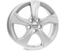 Ratlankis 17 5 114.3 45 60.1 6.5 Dezent KB Flat Seats (Max Load 690 kg) Made in Germany Silver