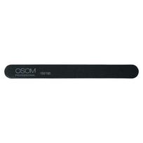 Dildė nagams Osom Professional Straight Shape, black, 150/180, 1 vnt OSOMP1518