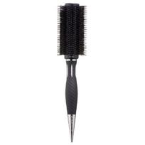 Plaukų šepetys Kent Salon Curling, Straightening, Smoothing & Finishing Brush KS17 su natūraliais šerno šereliais, apvalus, 6 cm skersmens