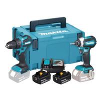 Akumuliatorinių įrankių rinkinys MAKITA 18V 2×5,0Ah DLX2535TJ