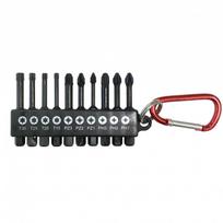 10 dalių sukimo antgalių rinkinys HiKOKI 1/4″