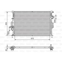 Variklio aušinimo radiatorius VALEO 701536