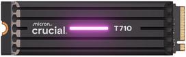SSD CRUCIAL T710 2TB M.2 PCIe Gen5 NVMe Write speed 13800MBytes/sec Read speed 14500MBytes/sec TBW 1200 TB CT2000T710SSD5