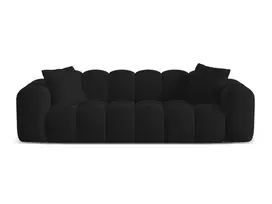Velvet Sofa, "Treno", 4 Seats, 240x94x70 Made in Europe