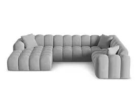 Panoramic Right Corner Sofa, "Treno", 4 Seats, 330x240x70 Made in Europe
