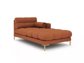 Chaise Longue Right, "Bali", 1 Seat, 185x102x75 Made in Europe