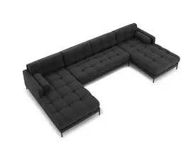 Panoramic Sofa, "Bali", 7 Seats, 383x185x75 Made in Europe