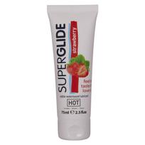 HOT - Valgomas lubrikantas braškių skonio 75 ml