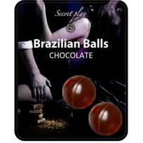 SECRETPLAY - 2 BRAZILIAN BALLS ŠOKOLADAS