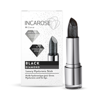 Priemonė lūpų super drėkinimui Diamond Black, INCAROSE / 4 ml