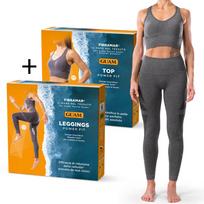 Leginsai + Topas, GUAM Power Fit / Pilkas Melanžas