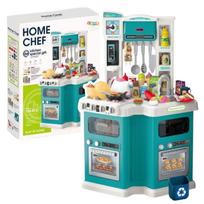 Vaikiška virtuvė su priedais Home Chef, 77x57x30 cm, 109 dalys