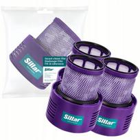 3x skalbiami kasetės filtrai, skirti "Dyson V10 Absolute Cyclone" vertikaliajam dulkių siurbliui
