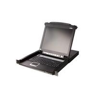 Aten | 8-Port PS/2-USB VGA 17" LCD KVM Switch with Daisy-Chain Port and USB Peripheral Support | CL5708M | CL5708M-ATA-AG | 4719264642449