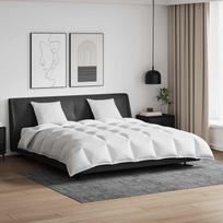 vidaXL Kołdra 3 pcs Biały 200 x 200 cm Puch Lumarko! | 3377108 VidaXL | 8721288611475