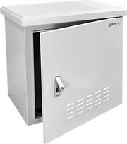 Alantec Zewnętrzna szafka rack wisząca 19'' 6U 600x450, 4 belki nośne, 4 przepusty kablowe, kolor szary ALANTEC | SZ-6U-600-450-01-S | 5904204405706