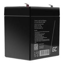 Techninės priežiūros nereikalaujantis AGM VRLA akumuliatorius Green Cell AGM59 12V 4Ah (skirtas UPS, žaislams, kasos aparatams, svarstyklėms)
