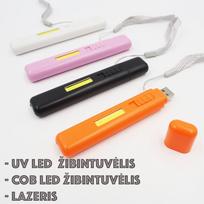 Žibintuvėlis su raudonu lazeriu