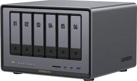 Serwer plików Ugreen UGREEN NASync DXP6800 Pro 6-Bay NAS 0/6 SATA + 0/2 M.2 SSD, 2x 10GbE, 8GB RAM | DXP6800 PRO | 6941876228997